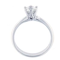 Anello Fanton Gioielli Donna SOLITARI in Oro bianco Diamante ANOR-163-52